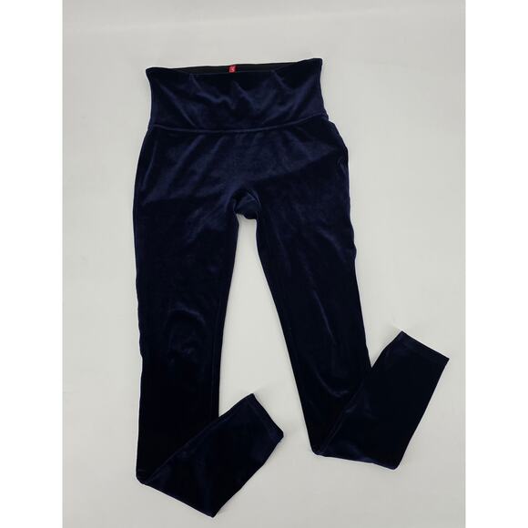 Spanx Velvet Leggings Lapis Nights - Picture 1 of 6